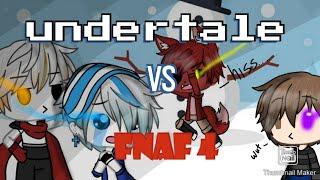 Undertale vs FNAF 4 singing battle