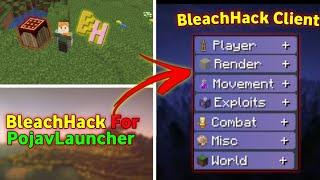 BleachHack Client For PojavLauncher | Hacked Client For Minecraft Java Edition