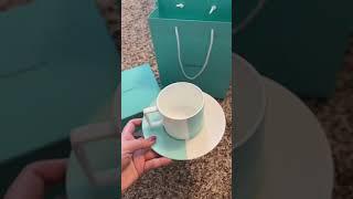 Tiffany And Co. Giveaway Teacup & Saucer