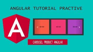 Product carousel angular - web developer practical