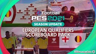 PES 2021 European Qualifiers Scoreboard by Spursfan18