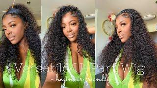 EASY Versatile U Part Wig Install ft Dorsanee Hair (Minimal Blending)