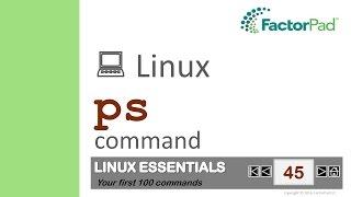 Linux ps command summary with examples