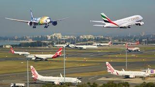 500 Planes in 6 Hours - Epic Sydney Airport Plane Spotting SYD/YSSY