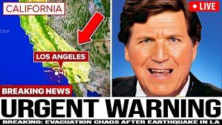 California Officials EVACUATED Immidiately After A Strong Earthquake Hit Los Angeles