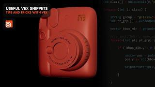 Useful Vex snippets | Houdini tips and tricks