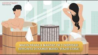 MAKIN PANAS & MANTAP, INI 3 INSPIRASI BERCINTA DI KAMAR MANDI, WAJIB COBA!