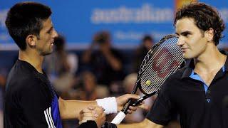 Novak Djokovic vs Roger Federer 2008 AO SF Highlights