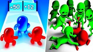 Join Blob Clash 3D | Z Escape - Gameplay Walkthrough Max Levels (Part 1)