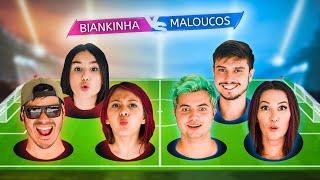 BIANKINHA vS MALOUCOS - FUTEBOL DE CABEÇA !! Desafio TEENS FUN