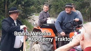 Brama Weselna Kupujemy handlujemy  Traktor  @ZespolTerazMy Tomasz Kulig Drużba LIVE