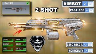 NEW "2 SHOT" RAAL MG Gunsmith! its TAKING OVER COD Mobile in Season 11