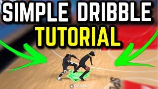 EASY STAND STILL DRIBBLING TUTORIAL FOR BEGINNERS NBA 2K22 CURRENT GEN !! HOW TO DRIBBLE 2K22 !!