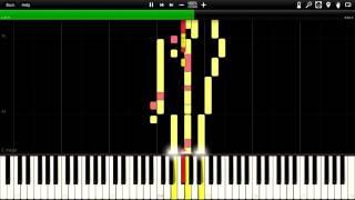 Initial D - Maybe Tonight Synthesia Piano MIDI
