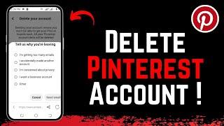 How to Delete Pinterest Account