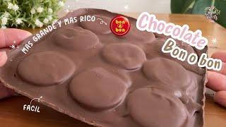 I discovered how to make the new bon o bon chocolate at home | Elu Sweets