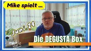 Mike probiert ... was ist in der Juni Box von Degusta? 