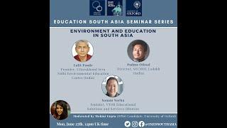 Edu South Asia Seminar 7 - Environment and Education