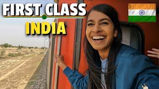 INDIA FIRST CLASS train is not what we expected!  