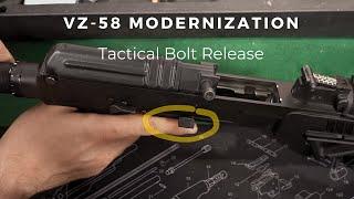 VZ-58 Modernization - Tactical Bolt Release