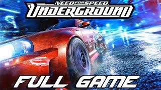 NEED FOR SPEED UNDERGROUND Gameplay Walkthrough FULL GAME (4K 60FPS) Remastered