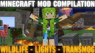 Minecraft Mods Compilation - Lights, Wildlife, Transmog, & More | Minecraft