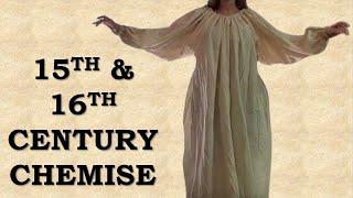 I Made a 15th / 16th Century Chemise | DIY with 4 Pieces of Fabric