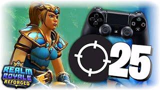 MAGE 25 KILL Solo vs. Trios on CONTROLLER! (Realm Royale Reforged)
