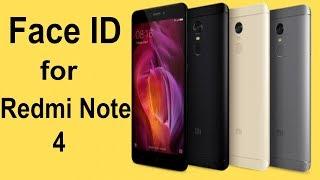 Enable Face ID on Redmi note 4