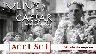 Julius Caesar Act 1 Sc 1 Close Reading Analysis