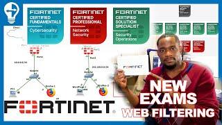 Fortinet's New NSE Certification Levels, No More NSE# | FGT Web-Filtering Lab | GNS3 #cybersecurity