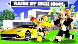 Raised By RICH MOM In Minecraft ️️(Hindi)