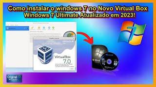 How to install windows 7 ultimate on new virtual box, virtual machine to install windows 2023
