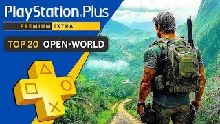 Top 20 Open World Games on PlayStation Plus Extra & Premium | 2025