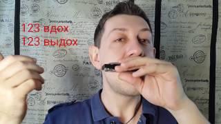 Первые звуки на губной гармошке.Урок №7.The first sounds on the harmonica.