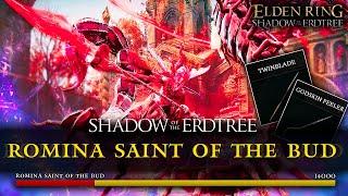 How to BEAT Romina Saint of the Bud (Bleed/Dex/Arcane build) - Elden Ring Shadow of the Erdtree