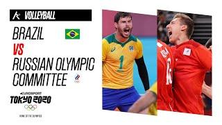BRAZIL vs RUSSIAN OLYMPIC COMMITTEE | VOLLEYBALL - Highlights | Olympic Games - Tokyo 2020