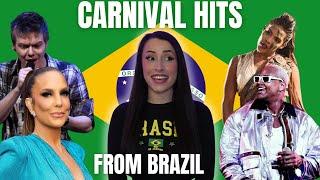 Italian Reacts To The Brazilian Carnival Hits From 1997 to 2023 [ Legendado PT-BR ]
