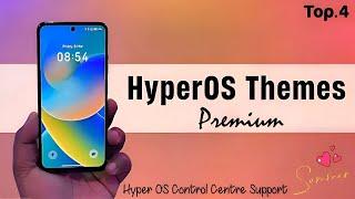 4 New HyperOS Themes for Xiaomi,Redmi,Poco | HyperOS Amazing control centre Themes |  Should Try lt