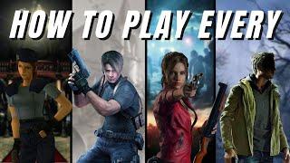 How to Play EVERY Resident Evil game in 2022