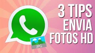 3 AJUSTES de WhatsApp para ENVIAR FOTOS en ALTA CALIDAD (Full HD)