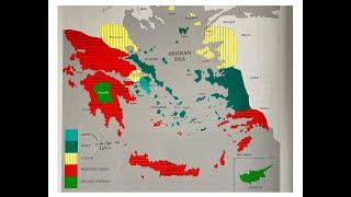 The 4 major headings of Ancient Greek dialects (~80s)