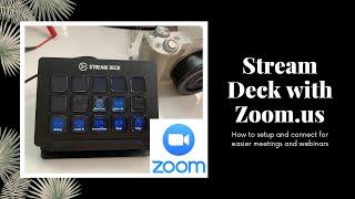 How to Use Elgato Stream Deck with Zoom webinars/meetings #socialmedia #zoomtips #streamdeck