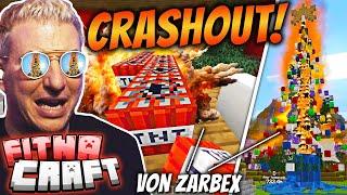 TOTALER CRASHOUT VON ZARBEX SCHUTZGELD ODER DEIN HAUS BRENNT | FITNACRAFT️ #10