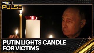 Terror Attack in Moscow: Russia's Putin lights candle in memory of concert attack victims | WION