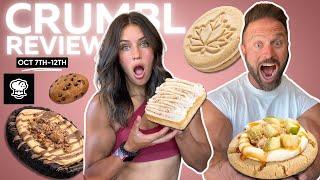  Trying Crumbl's BEST Fall Line-up EVER!!! | Taste Test & Reviews!!