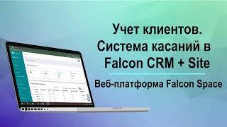 Учет клиентов и система касаний в решении Falcon CRM + Site