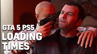 GTA 5 PS5 Loading Speed vs PS4