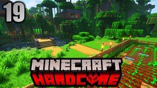 FARM AND BRIDGE | Minecraft Hardcore Survival | Episode 19