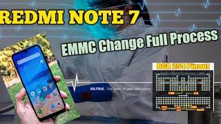 REDMI NOTE 7 EMMC CHANGE|| Mi note 7 Emmc change full video||Noor mobile Fixer